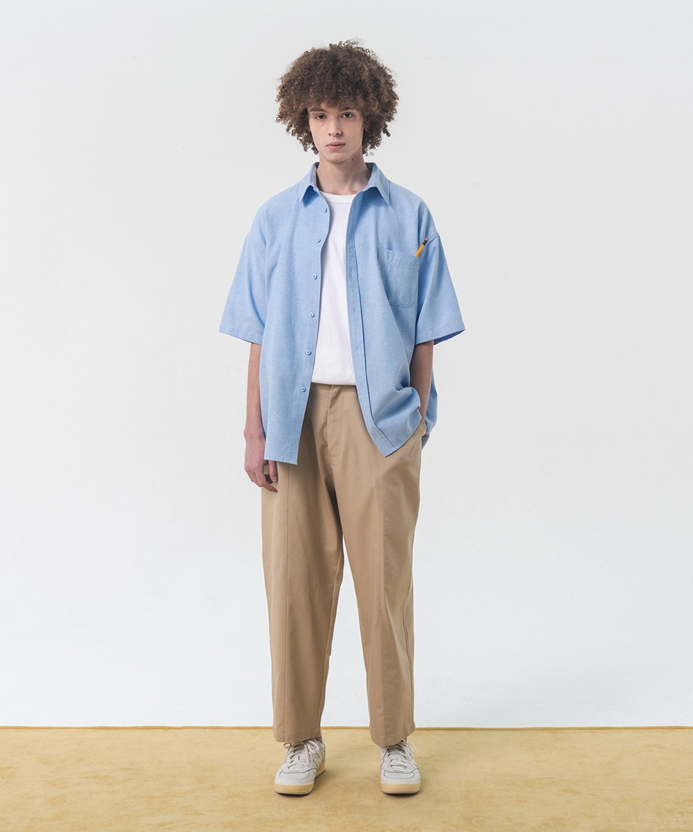 寬鬆短袖襯衫 ALL SEASON BASIC RELAXFIT HALF SHIRT