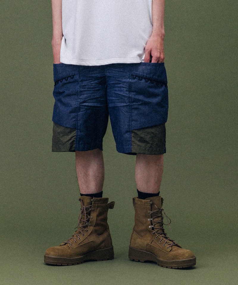 水洗丹寧短褲 WSDM Washed Technology Denim Shorts