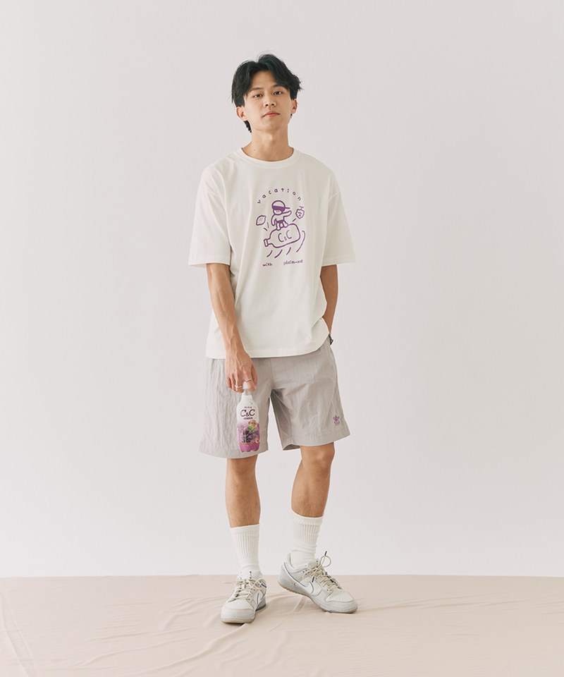 C＆C聯名刺繡短褲
