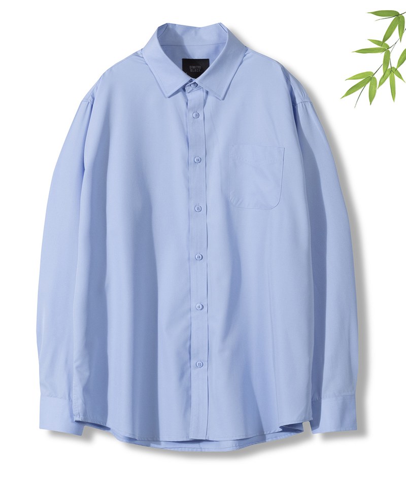 DMB0216-231 竹纖混紡寬鬆長袖襯衫 Bamboo OVERSIZED DRESS SHIRTS