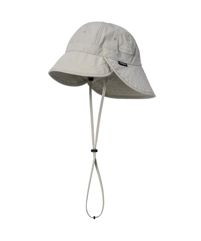 防潑雙向機能帽 GRiT(FLTR_G)Water-Repellent Convertible Bucket Hat