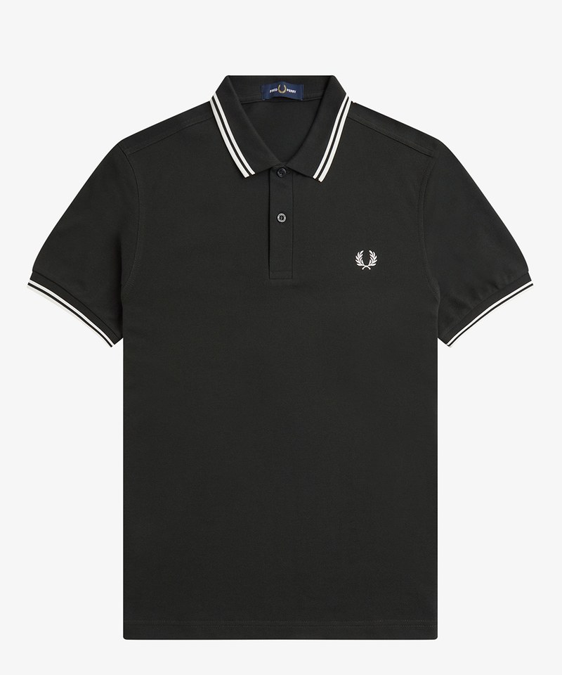 471 海軍藍*白*亮紅/S-M3600 TWIN TIPPED FRED PERRY SHIRT 經典雙滾邊POLO衫