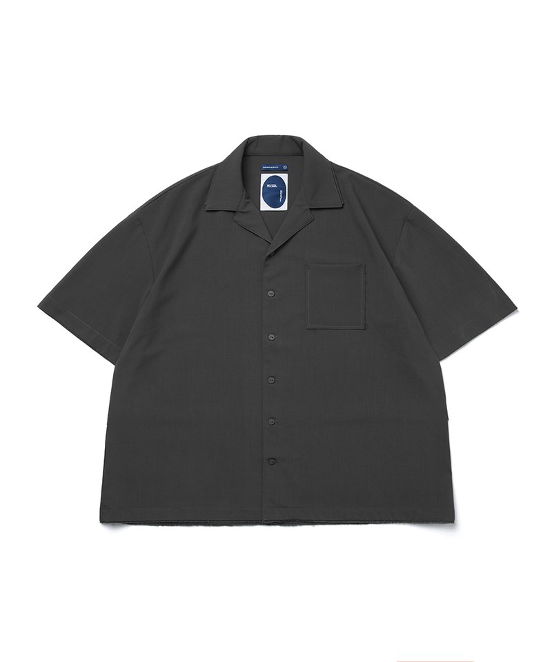 MSN0204-232 MELSIGN 短袖襯衫 Dual Weave Shirt