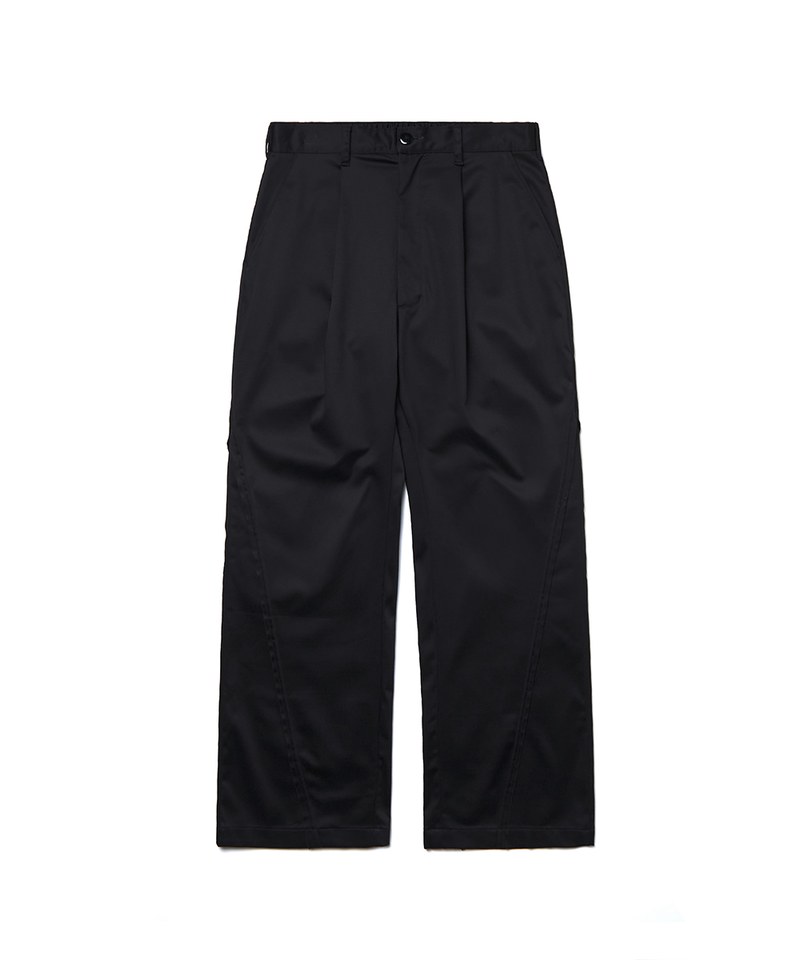 MSN1608-231 MELSIGN 斜向剪裁寬鬆直筒褲 Twisted Concept Trousers