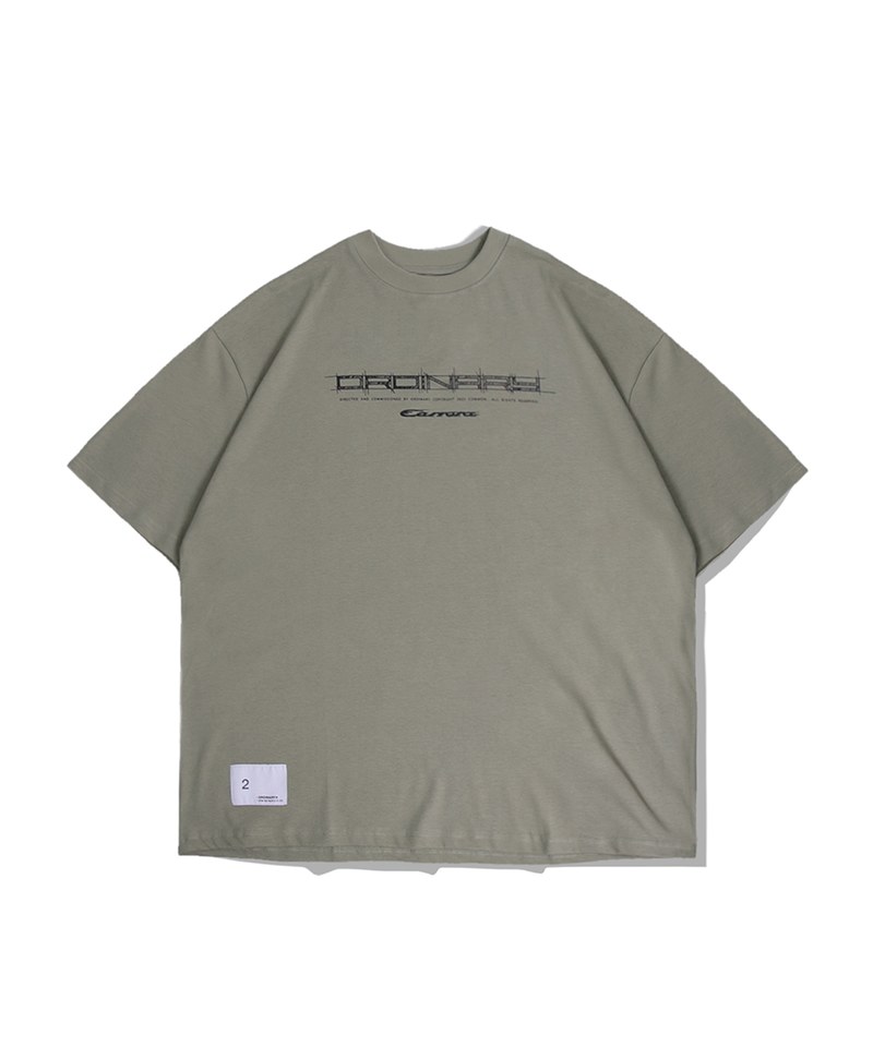 ORD0106-232 ORDINARY 手繪素描賽車TEE