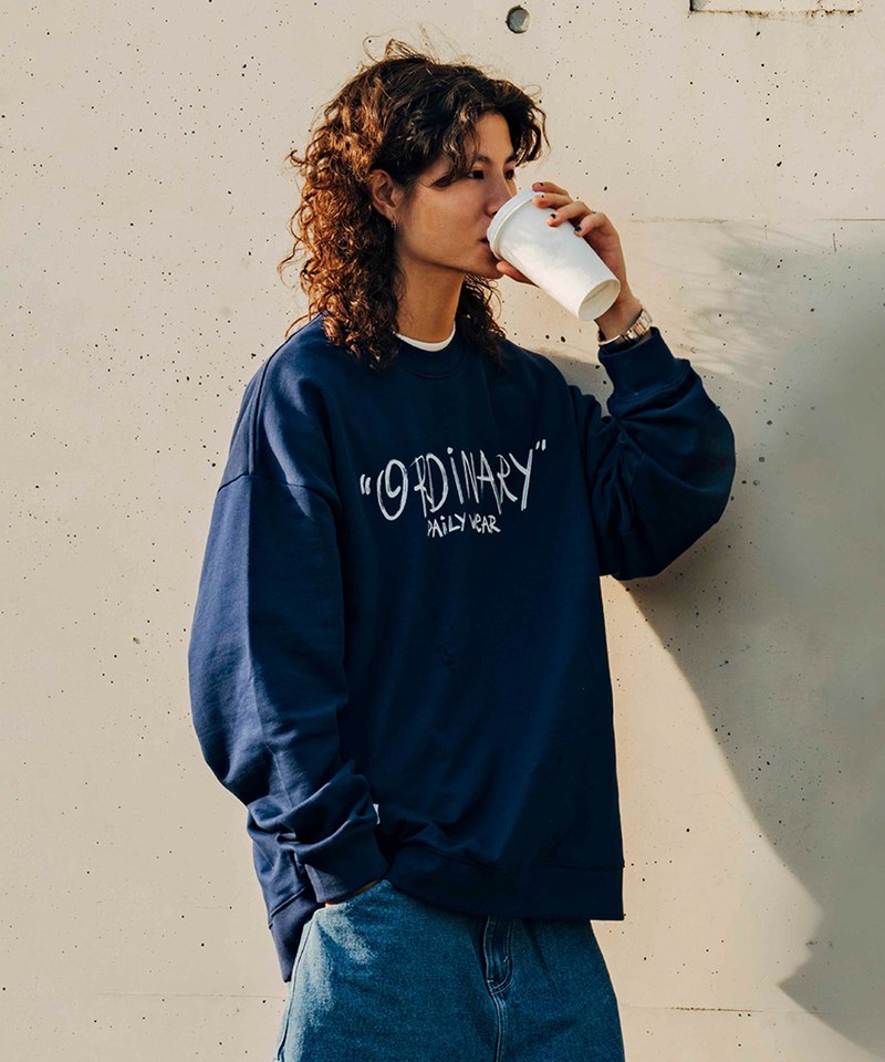 ORDINARY 美式手繪照片大學TEE