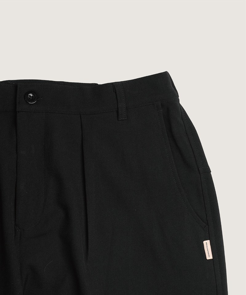 寬版西裝褲 TAPERED TWILL TROUSERS