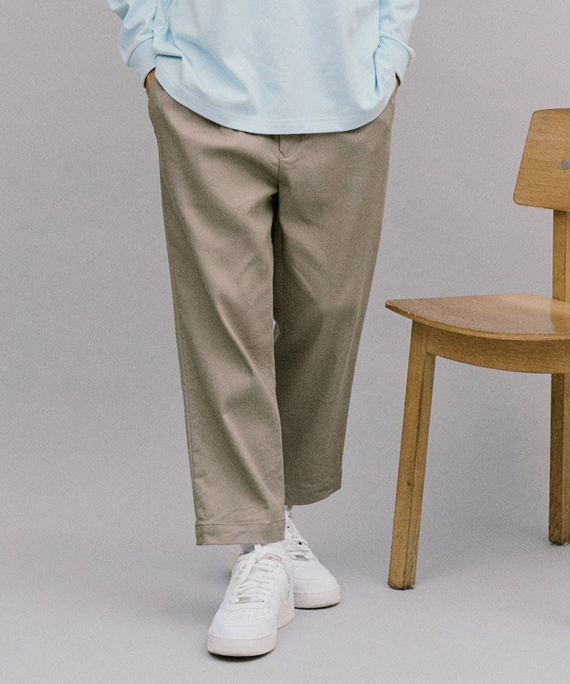 PLN3565 Billy Pants 斜紋棉質比例神褲