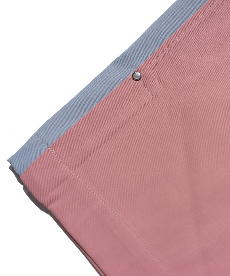 拼接休閒長褲 spliced slacks