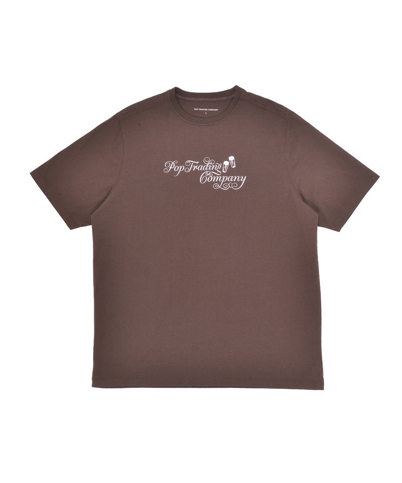 PTC0107-231 復古字體短TEE bar t-shirt