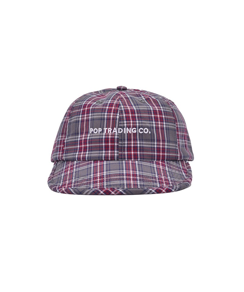 PTC2356-231 格紋六片帽 checked flexfoam sixpanel hat