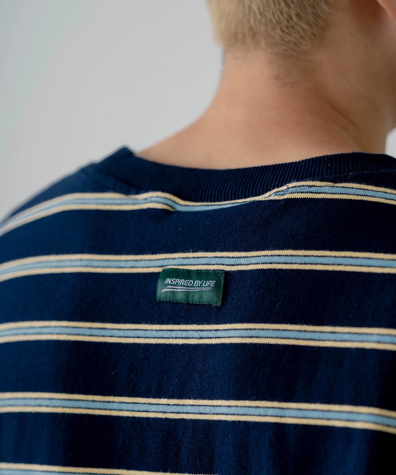 條紋短Tee Multi Stripe SS