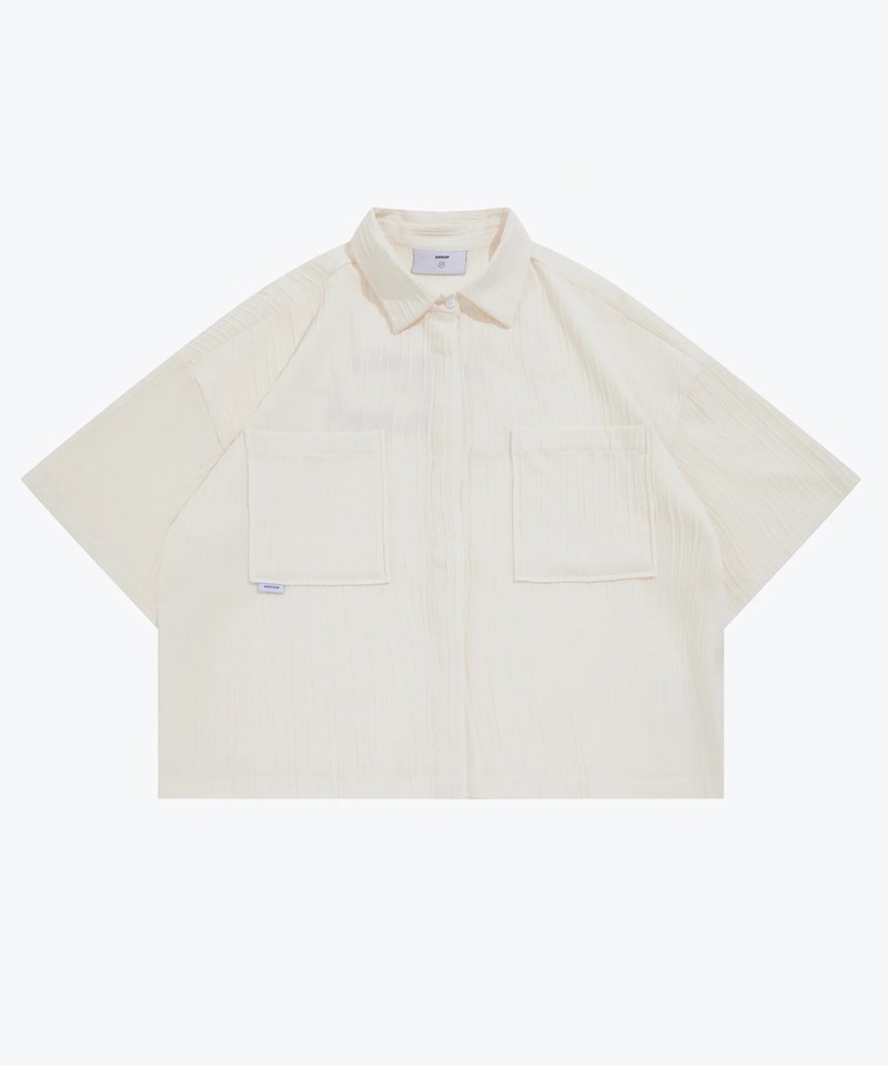 SNS0209-232 緹花刺繡襯衫 Jacquard SS Shirt