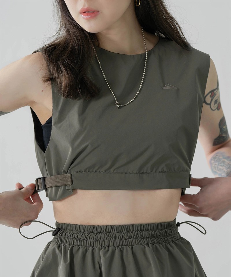 短版背心 Sporty Nylon Webbing Top