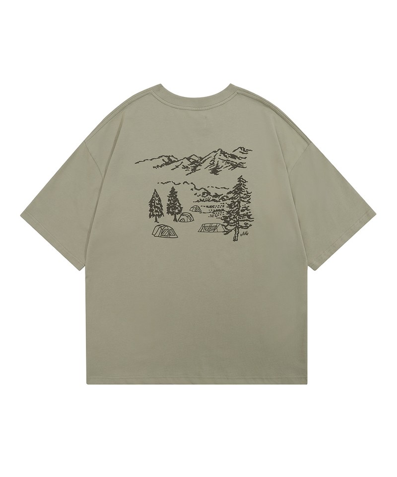 TBS0003-231 背後印花上衣 Contrast Pocket T-Shirt