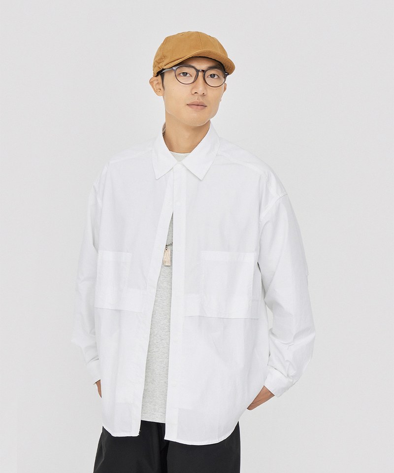 四口袋襯衫 Four Pockets Cotton Shirt