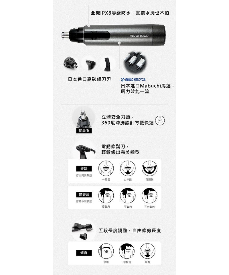 奧本防水三合一修容禮盒