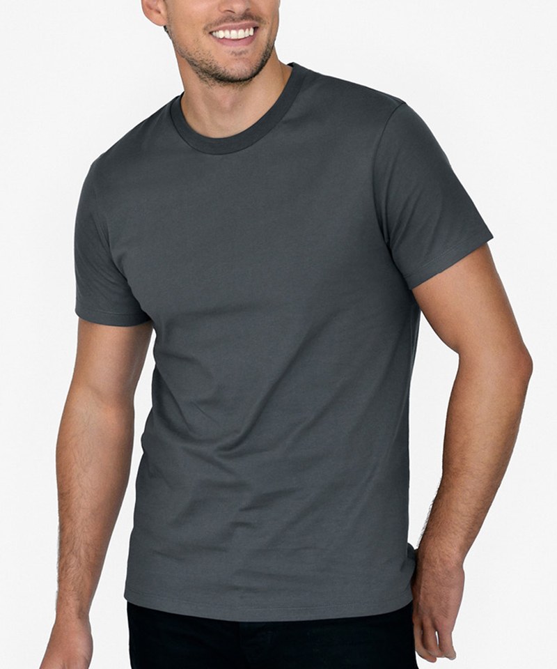 BB9910 有機棉男用圓領Ｔ Crew-Neck regular