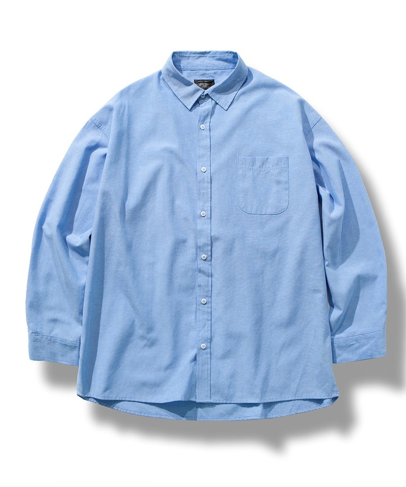 DMB0212-222 寬鬆素面長袖襯衫 BASIC RELAXFIT SHIRTS-ALL SEASON