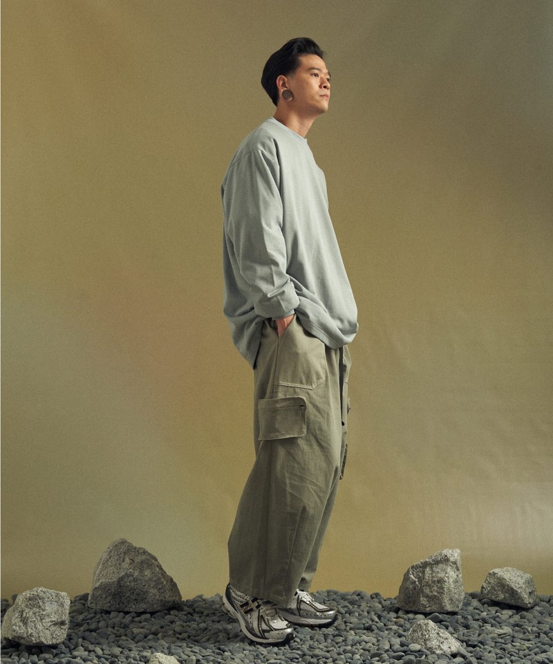 口袋長TEE Ripstop Pocket Lite Sweater