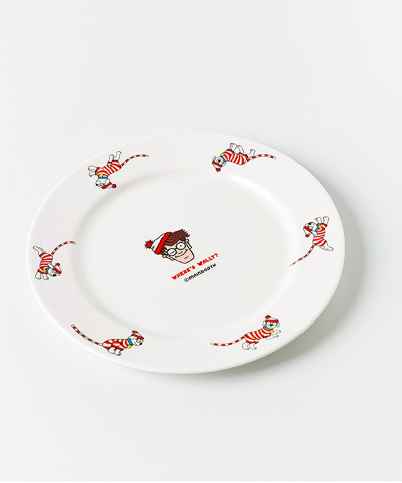 聯名餐盤兩件組[MNBTH x Where is Wally?] Plate