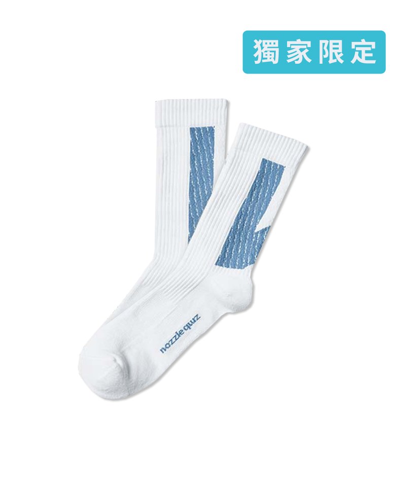 plain-me x nozzle quiz 公路專輯 LANDING 中高筒休閒襪