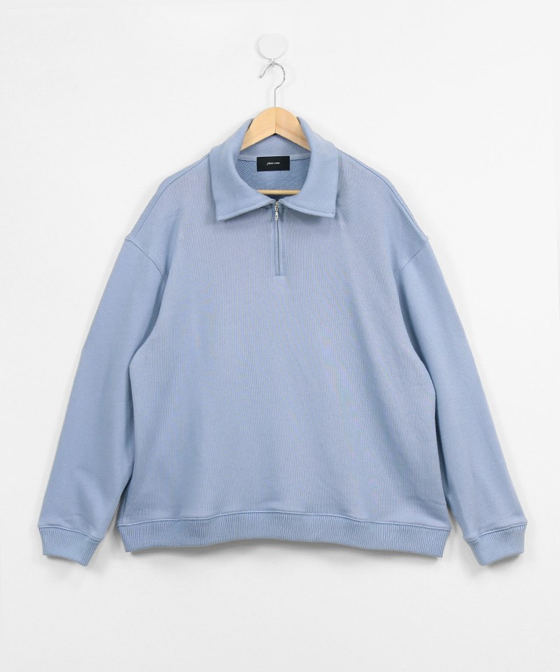 Relax WEAR 寬版披領針織長TEE