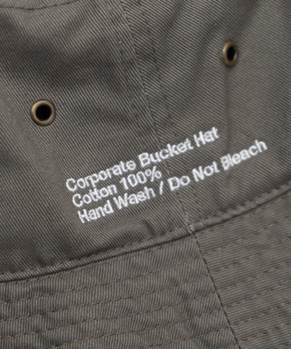 純棉圓盤帽 CORPORATE BUCKET HAT