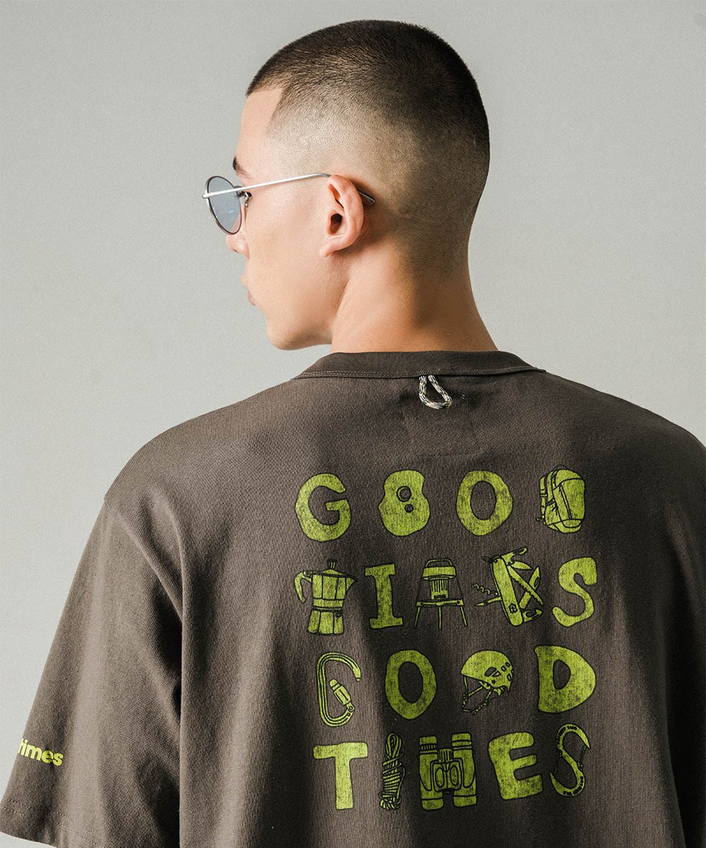 圖案短TEE GEARS TEE