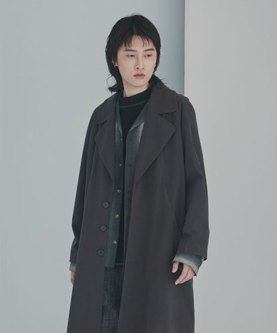 PER1102-222 Water-repellent Moleskin Chester Coat