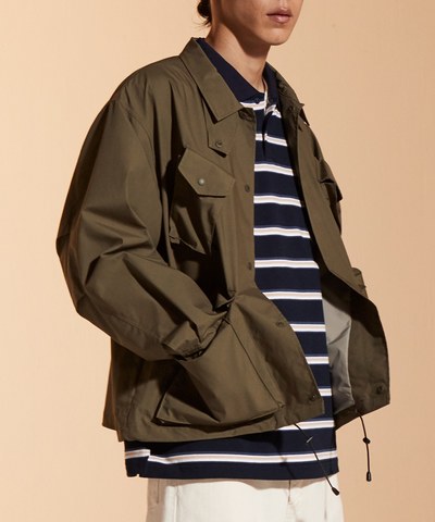 UNB0915-222 軍風多口袋夾克 22fw canadian fatigue jacket