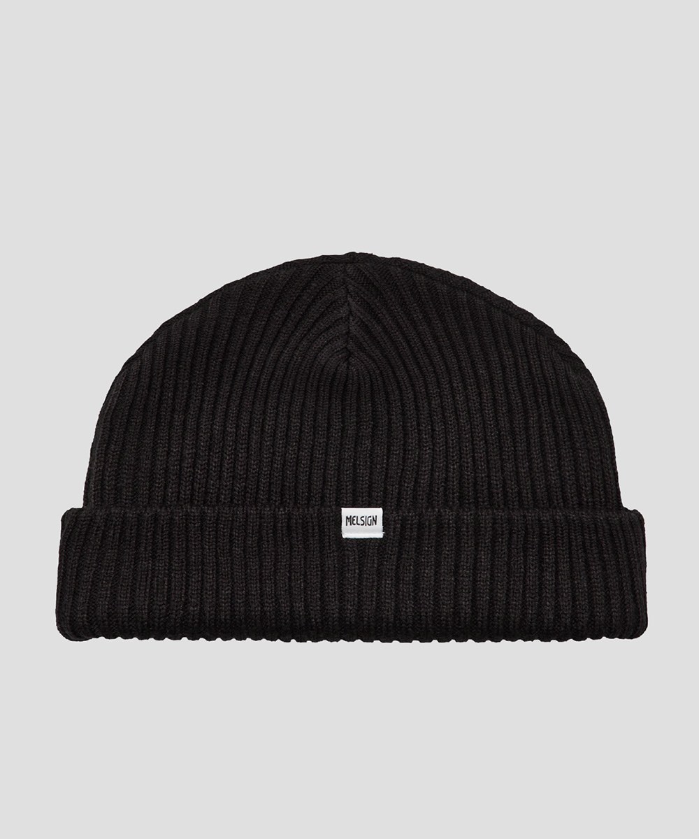 MELSIGN 刺繡LOGO毛帽 Embroidered Logo Beanie
