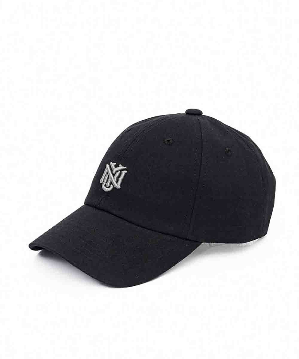  小logo棒球帽 - 20黑色-F