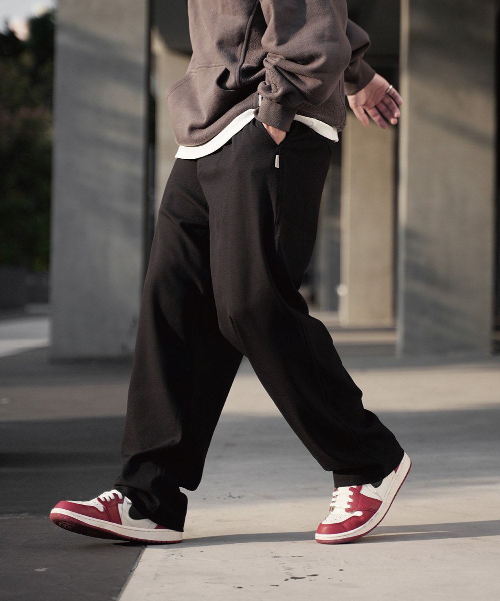寬版西裝褲 TAPERED TWILL TROUSERS
