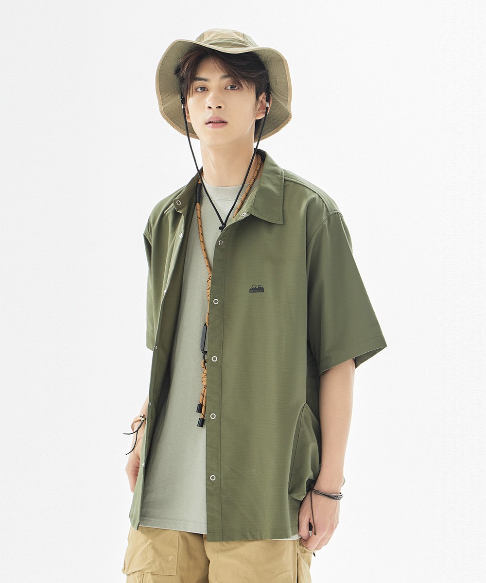 側邊口袋襯衫 Side Pockets Cargo Shirt
