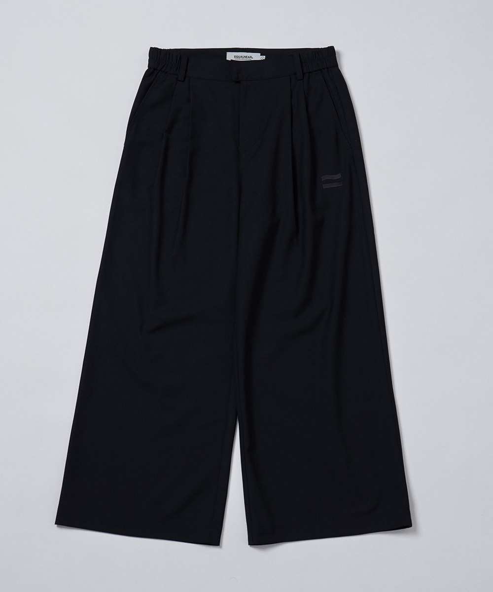  ARAR經典寬褲 ARAR classic wide pants - black-02