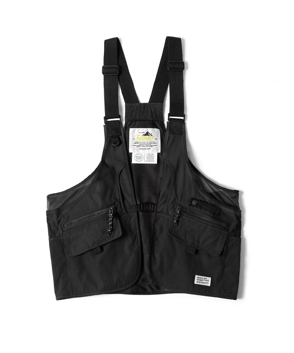  Pockets Tactical Vest 多口袋戰術背心 - 黑-F