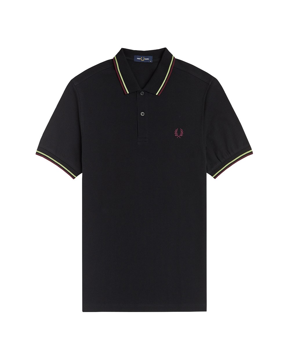 471 海軍藍*白*亮紅/S-M3600 TWIN TIPPED FRED PERRY SHIRT 經典雙滾邊POLO衫
