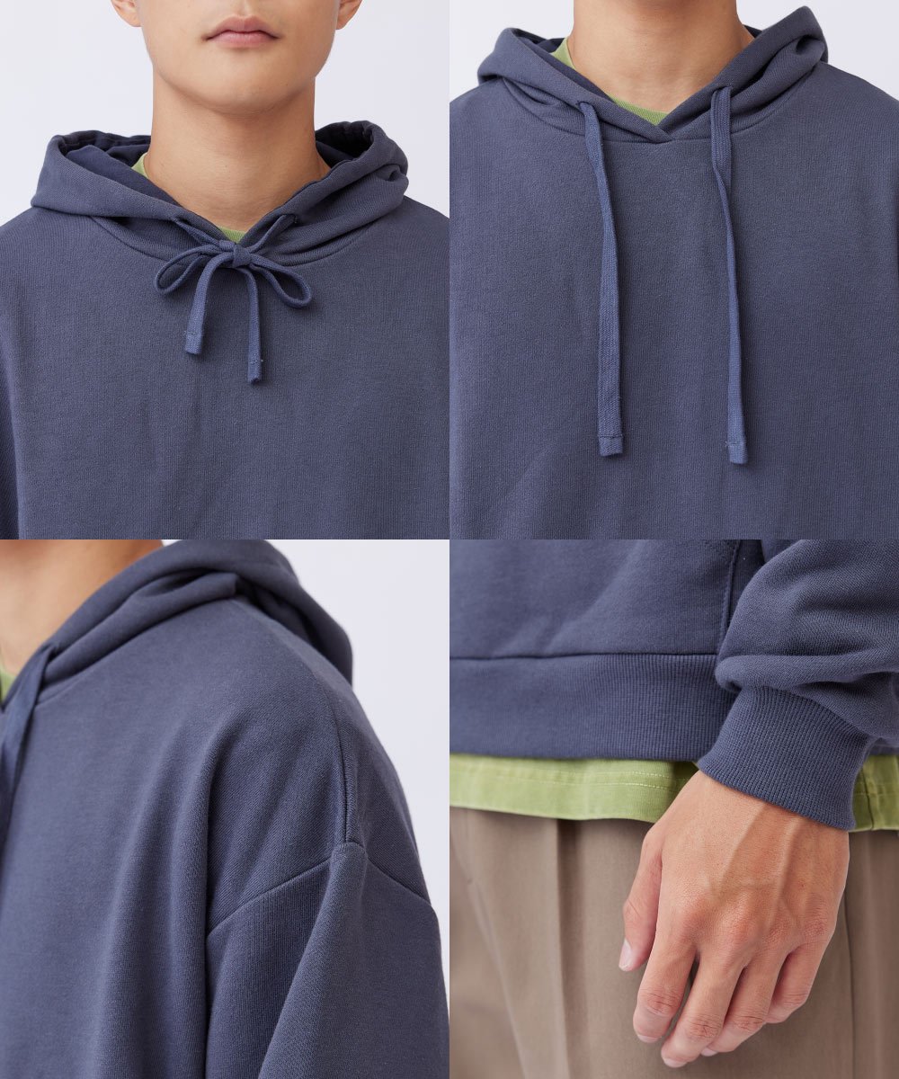 Oversized寬鬆多色大學帽TEE