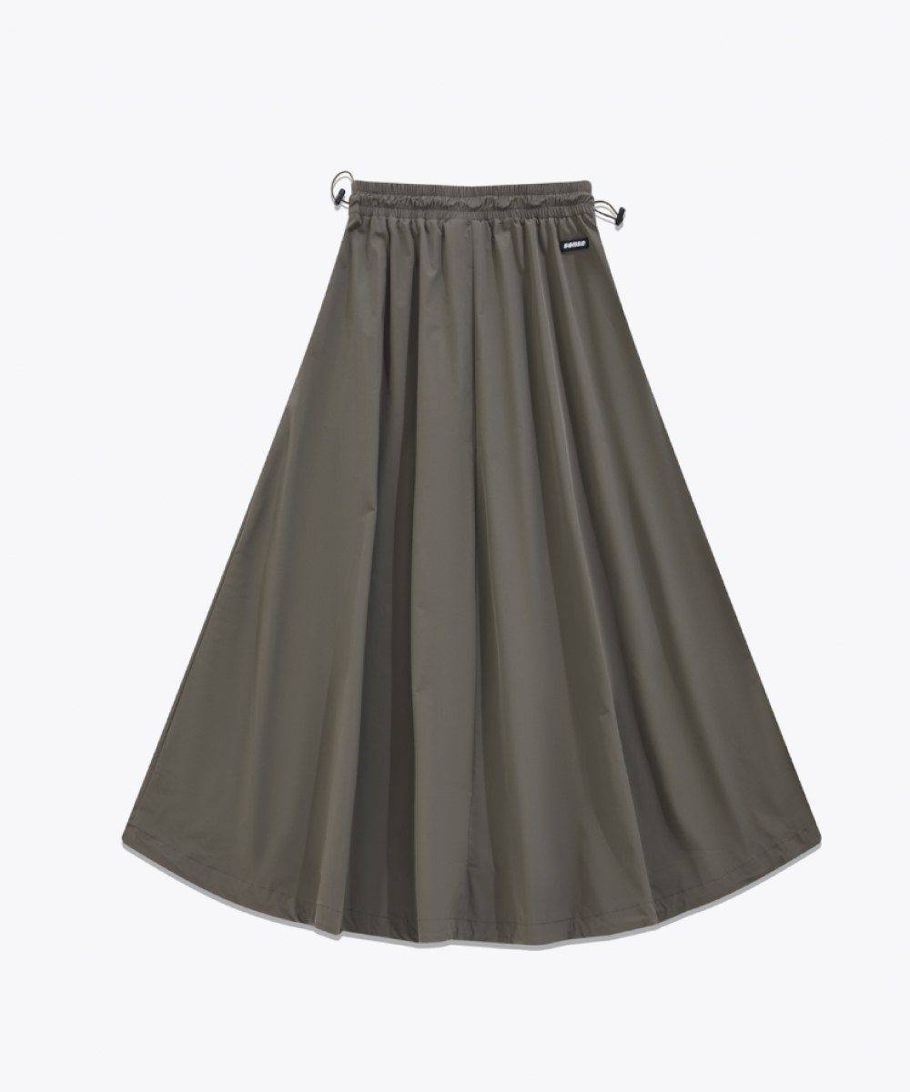 抽繩長裙 Sporty Nylon Full Skirts