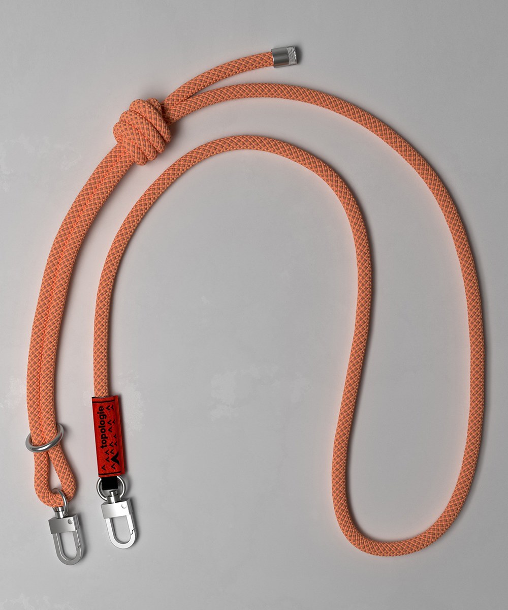  Topologie Wares 8mm Rope 繩索背帶 - 灰橘格紋-F