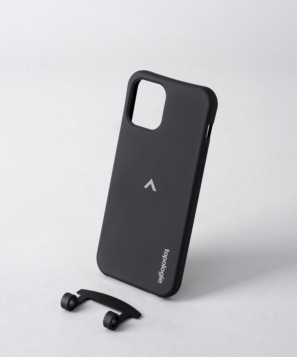  Topologie Dolomites 可拆式肩背手機殼 - 黑色 Black-iPhone 14 Pro Max