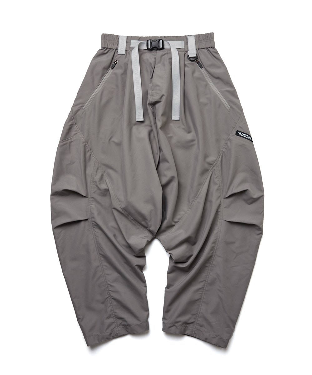  拼接燈籠褲 WSDM Splice Multi-Pockets Harem Pants - Light Grey-XL